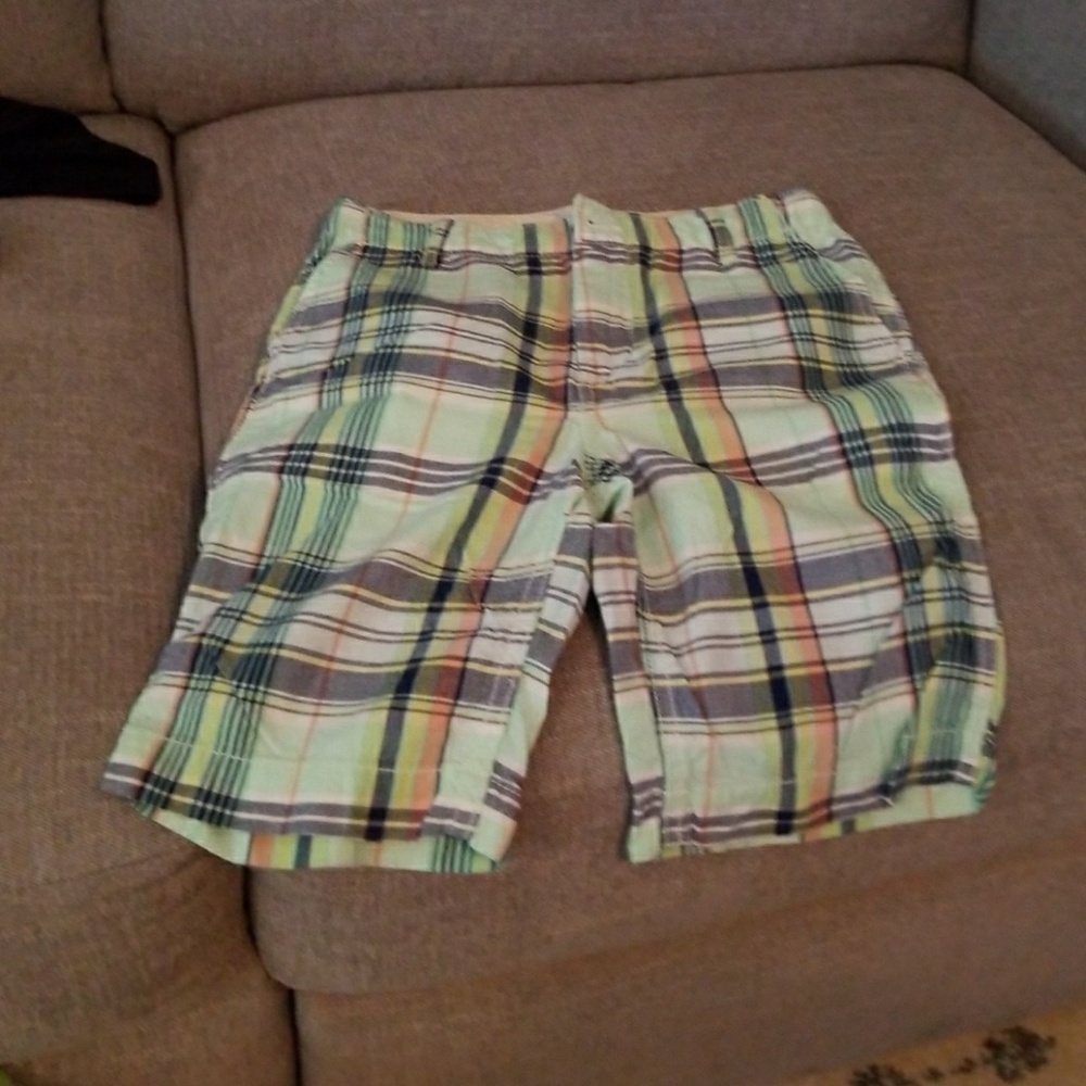 Plaid shorts